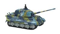 GWT2203-3 Great Wall Toys 1:72 King Tiger Танк микро р/у со звуком (синий камуфляж, 40MHz)